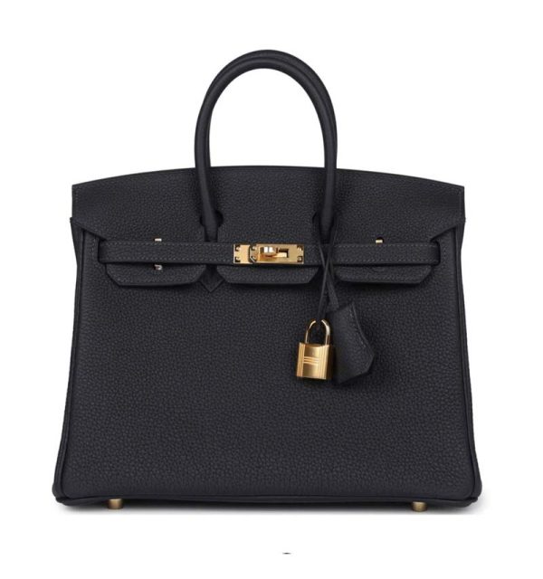 Hermès Birkin 25 Caban Togo Gold Hardware